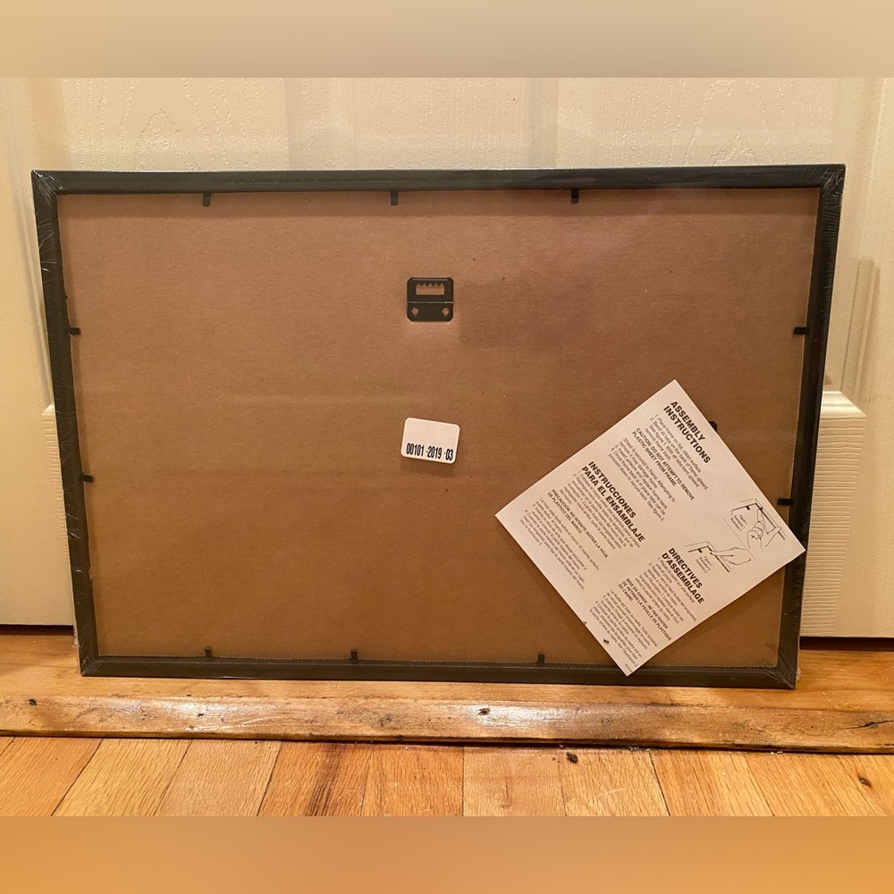 Set of 2 New and Sealed Black Poster Frames 12” x 18.” Studio Decor Trendsetter. - Picture 6 of 9